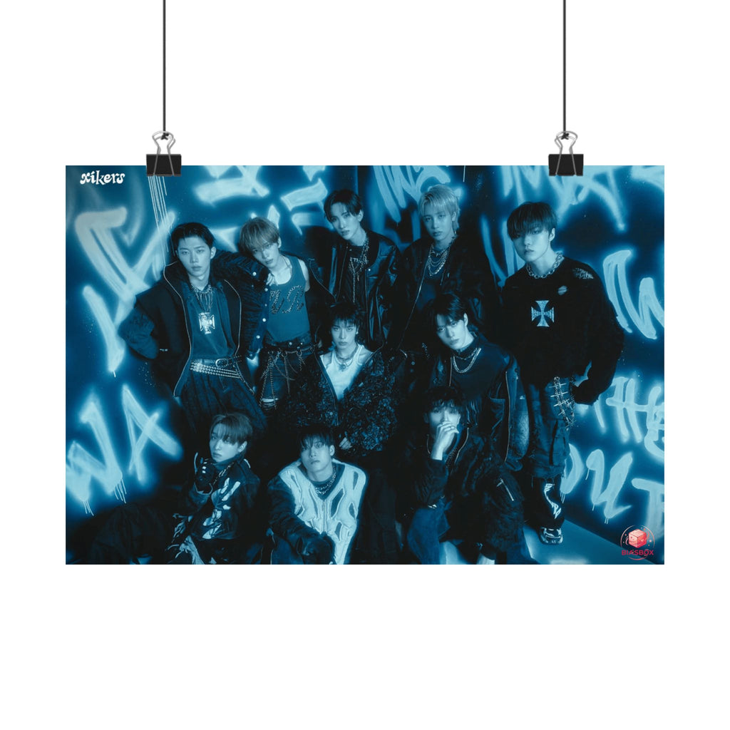 xikers (WRECKING THE HOUSE) Matte Horizontal Poster (OT10)