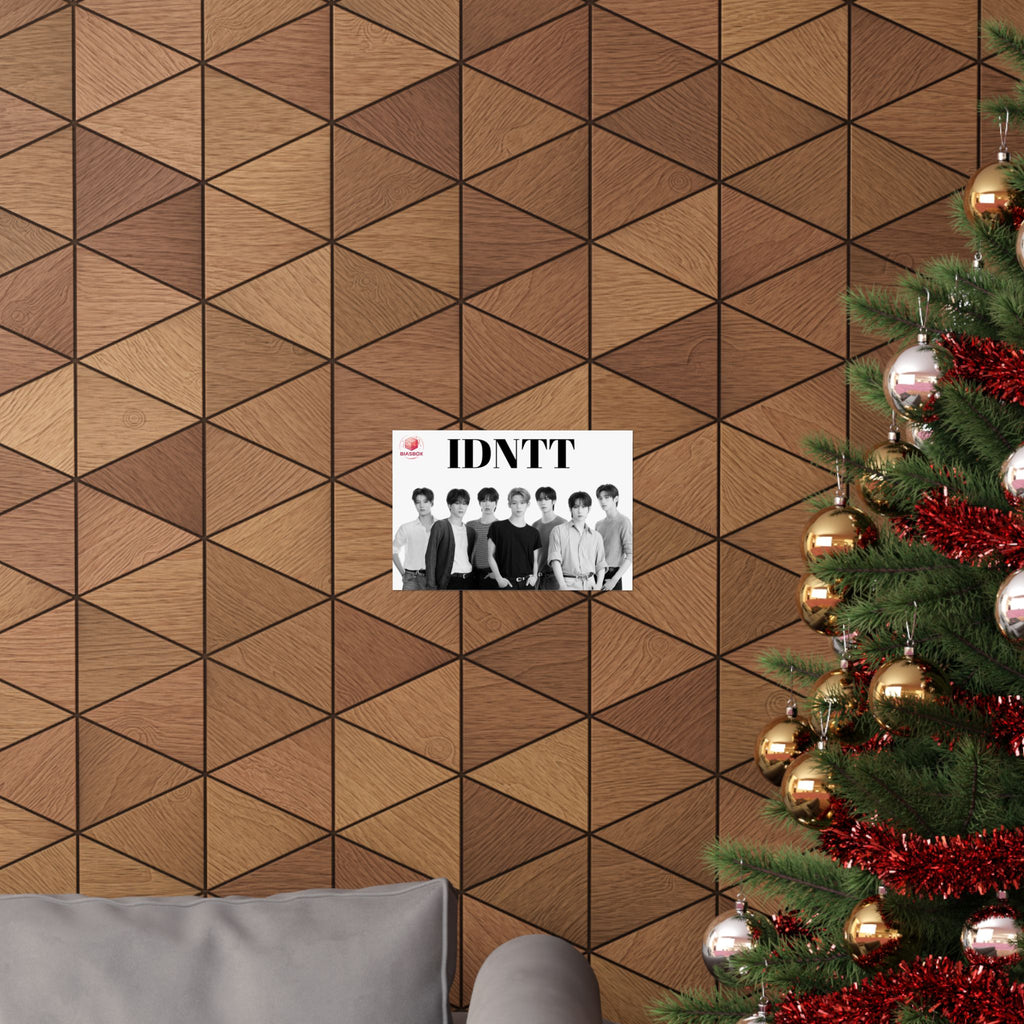 IDNTT (UNEVERMET) Matte Horizontal Poster (OT7)