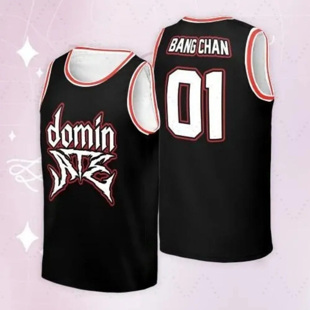 Custom SKZ 2026 Basketball Jersey - Quick-Dry Sports Tee, Y2K Style Vest, Perfect Gift for Children