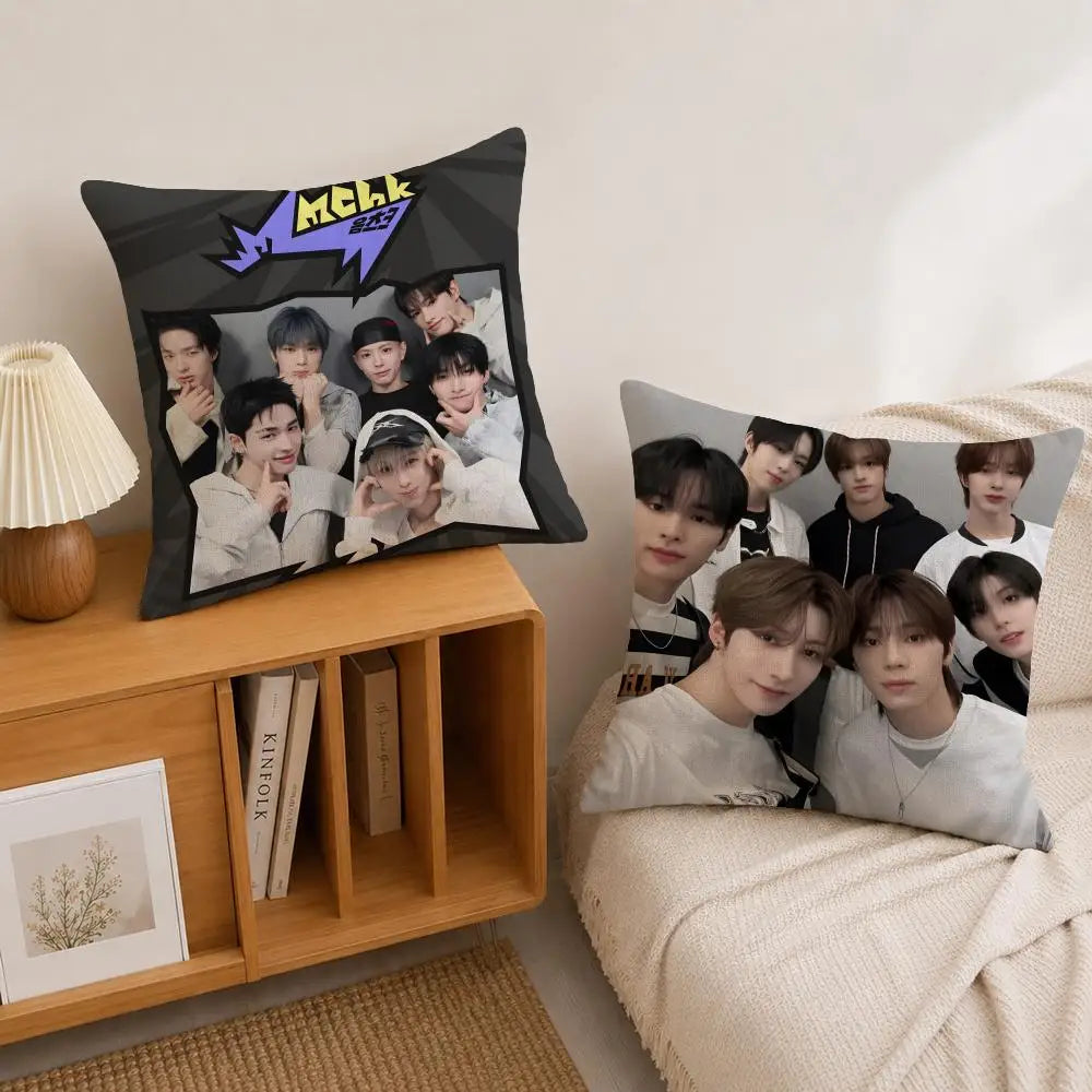 Singer NEXZ Cushion Cover Natural Linen Pillowcase Set, All-in-One Decor for Sofa, Bedroom & Chair