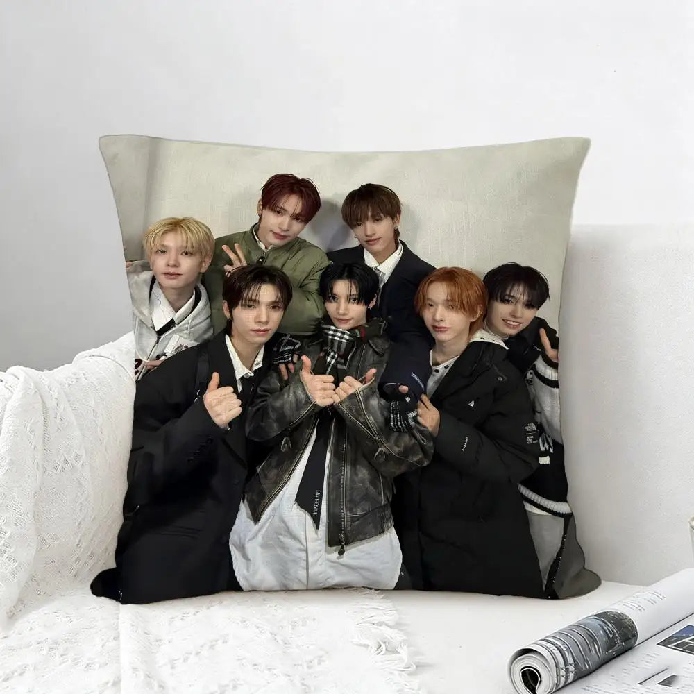 Singer NEXZ Cushion Cover Natural Linen Pillowcase Set, All-in-One Decor for Sofa, Bedroom & Chair