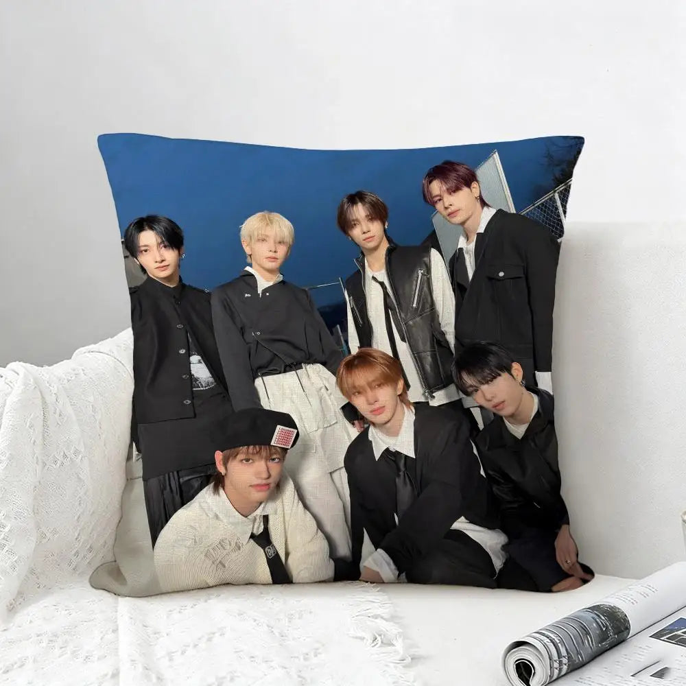 Singer NEXZ Cushion Cover Natural Linen Pillowcase Set, All-in-One Decor for Sofa, Bedroom & Chair